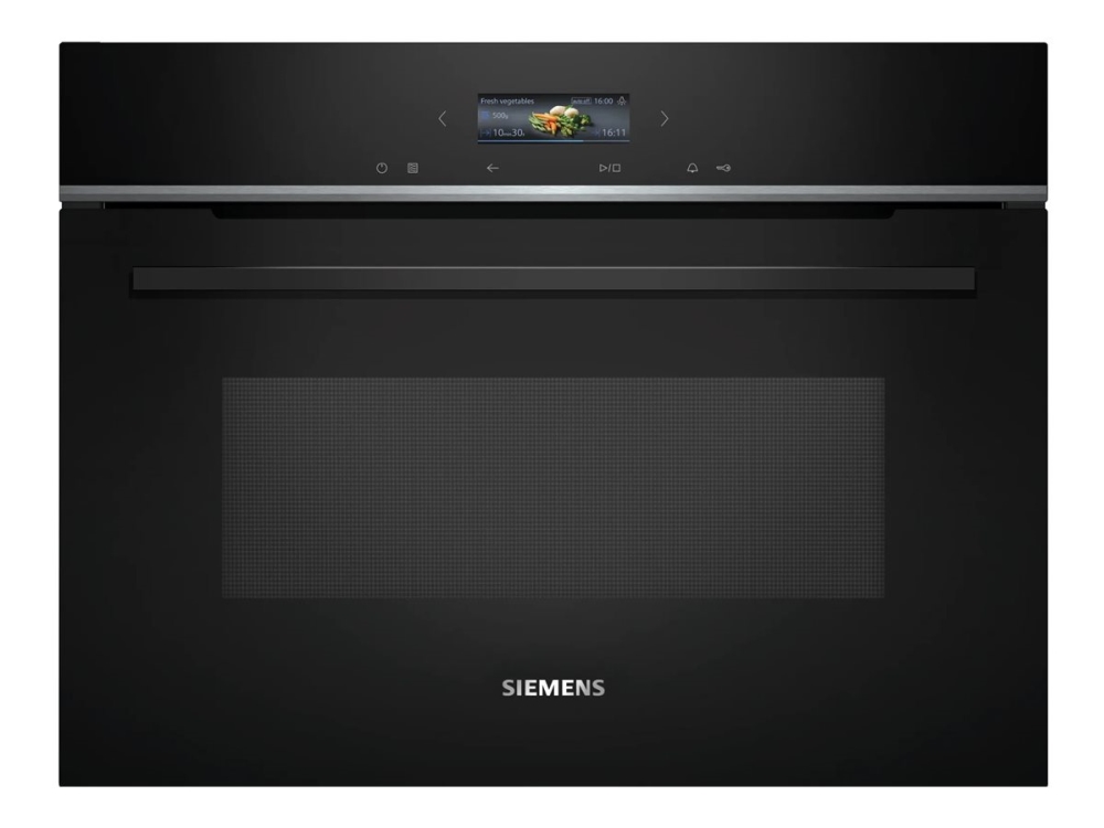 Siemens iQ700 Sisäänrakennettu mikroaaltouuni grillillä