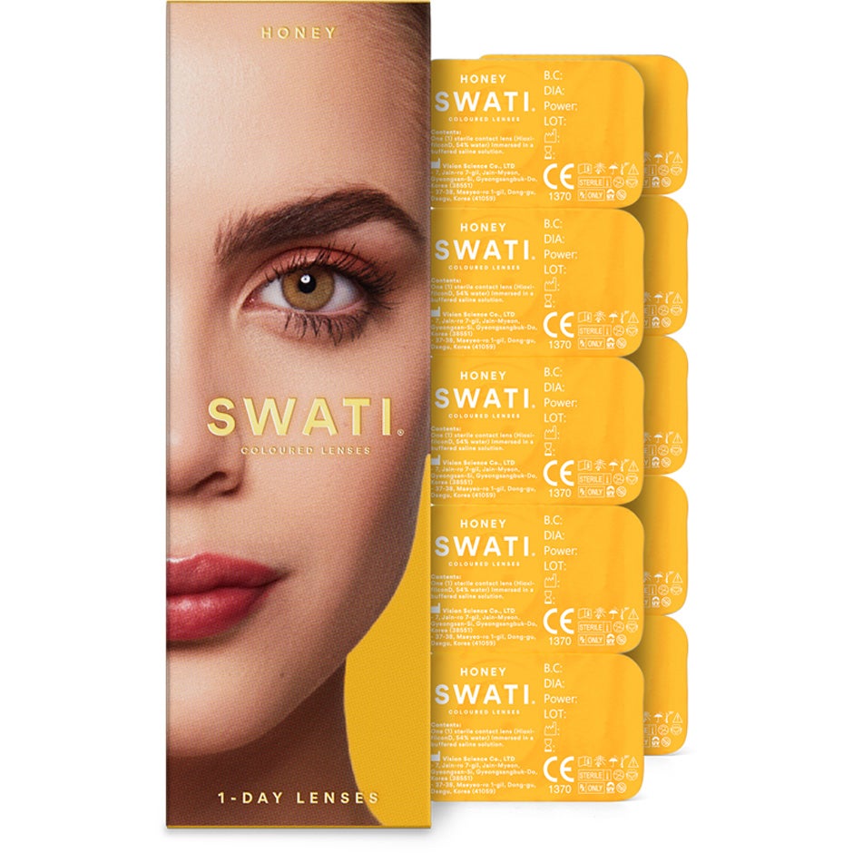 SWATI Coloured Lenses 1-Day Honey